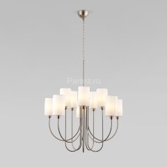 Подвесная люстра Eurosvet 60164/10 никель