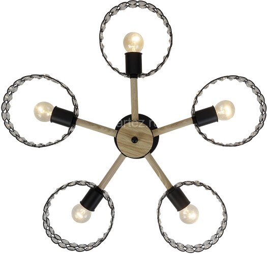 Потолочная люстра Escada 679/5P Black