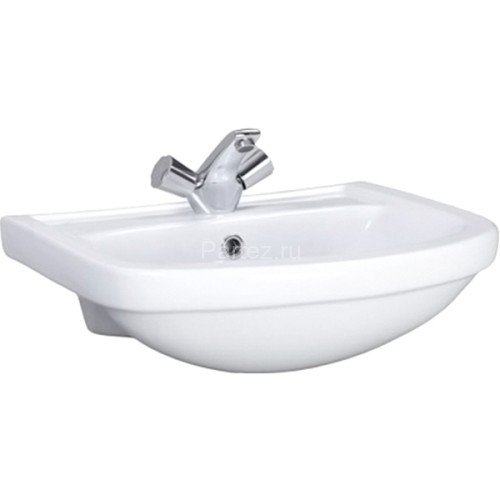 Раковина мебельная AQUATON 520х440х195 санфаянс, белый (131201S0011B0)