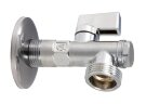 Кран шаровой угловой с фильтром для подключения с/т приборов 1/2"x1/2" VALTEC
