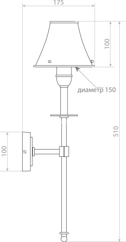 Бра Covali WL-52148/31462