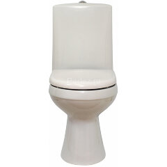 Унитаз-компакт Леда Премиум, сиденье с микролифтом, белый (45901130055)