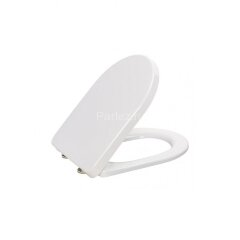 Крышка-сиденье для унитаза Sanita Luxe Amalfi, дюропласт, микролифт, быстросъемное (CS00019220)