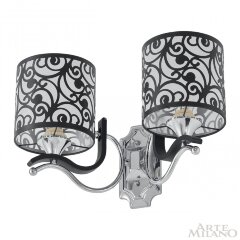 Бра Arte Milano 304957/2W Bk/Ni