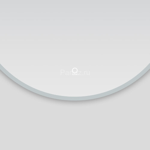 Зеркало AZARIO Bris D600 с подсветкой, сенсорный выключатель с функцией диммера (AZ-Z-005CS)