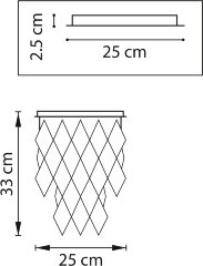 Потолочная люстра Lightstar 722063