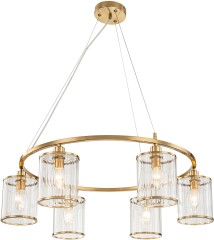 Подвесная люстра ILLUMICO IL0182-6P-79 COPPER