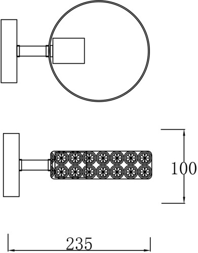 Бра Escada 679/1A White
