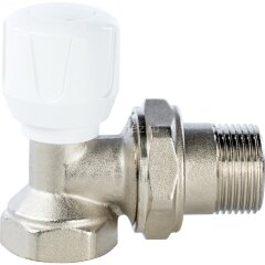 Клапан ручной терморегулирующий угловой 3/4 (снят с пр-ва)" Stout