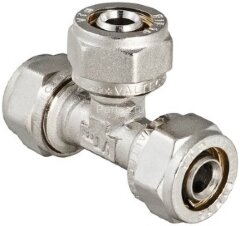 Тройник обжимной 20х20х16 VALTEC
