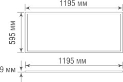 Светодиодная панель Donolux DL18015NW1YG