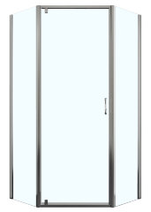 Душевое ограждение Azario DALLAS 90х90х200 хром, 5мм прозрачное стекло (AZ-112P 90х90)