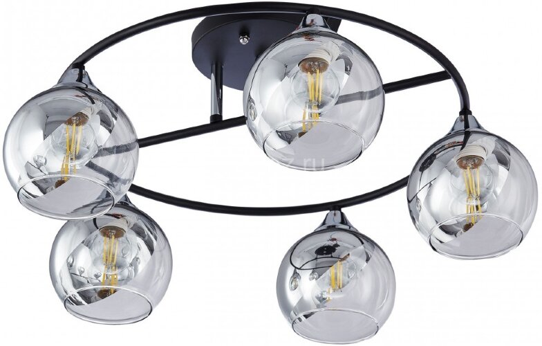 Потолочная люстра Arte Milano 322403/5 BK+CR