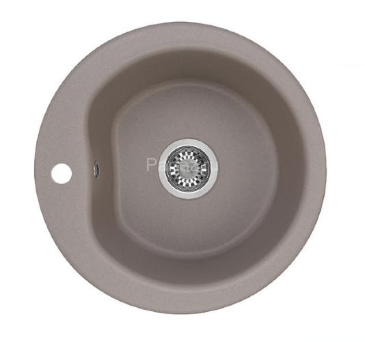 Кухонная мойка AQUATON Мида, цвет серый шелк (1A712732MD250)