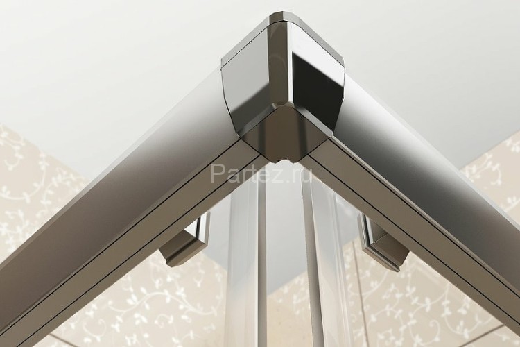 Душевая дверь Ravak раздвижная 120х190, толщина полотна 6мм универсальная, цвет профиля белый