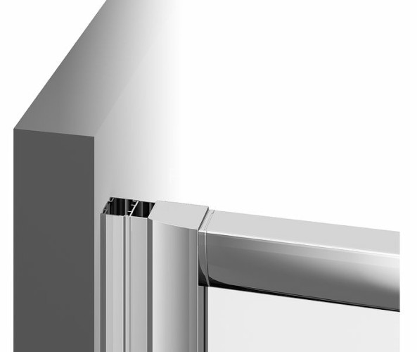 Душевая дверь Ravak раздвижная 120х190, толщина полотна 6мм универсальная, цвет профиля белый