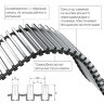 Конвектор внутрипольный Royal Thermo ATRIUM-190/400/2200-DG-U-BL