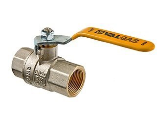 Кран шаровой газовый 1" в-в рыч. VALTEC VALGAS