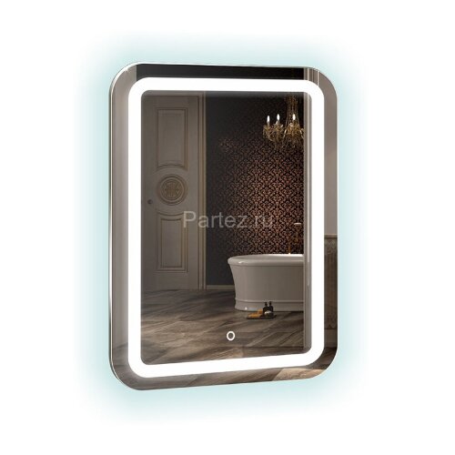 Зеркало AZARIO Мальта 550х800, LED-подсветка с диммером, сенсорный выключатель (ФР-00000941)