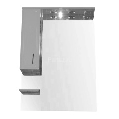 Зеркало-шкаф Loranto Коралл 70 левостороннее, 700х1075х170