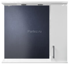 Зеркало-шкаф Loranto Модерн 80 правостороннее