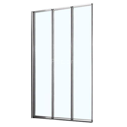 Шторка для ванны складная Azario PRESTON 110х150 цвет профиля хром (AZ-NFC6433 1100)