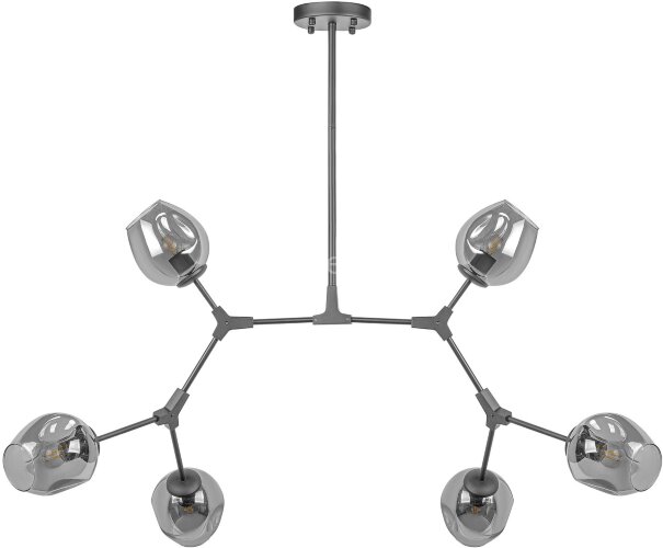 Потолочная люстра AM Group LOFT-6 BK
