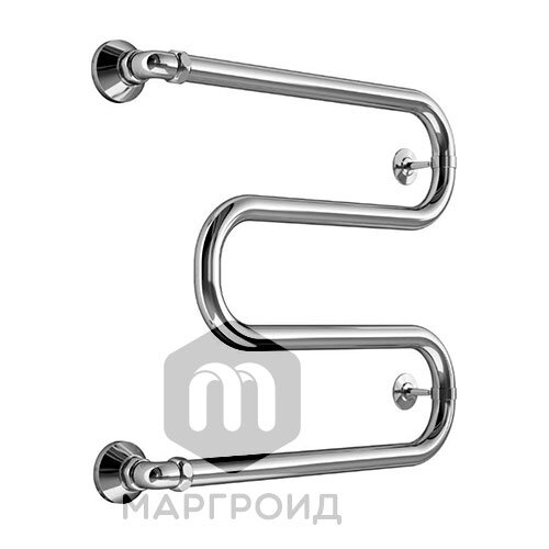 Полотенцесушитель водяной Маргроид М-образный 50х50 "Вид 37", хром