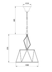 Подвесной светильник Vele Luce VL2191P01