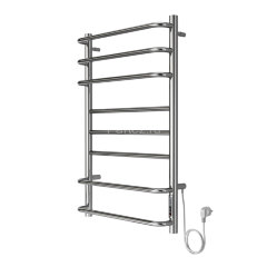 Полотенцесушитель электрический AZARIO MILAN 500/800 8 секций, диммер справа, хром (AZ90858)
