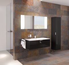 Держатель стакана и дозатора жидкого мыла, двойной Keuco Edition 11, хром (11153019000)