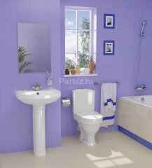 Раковина Santeri Вест 564 х 475, белая (1.3111.8.S00.11B.0)