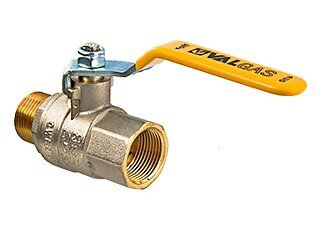 Кран шаровой газовый 1/2" в-н рыч. VALTEC VALGAS