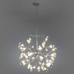 Подвесная люстра Bogate's 555 хром / дымчатый