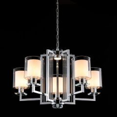 Подвесная люстра iLamp RM6201-5 CR+CL