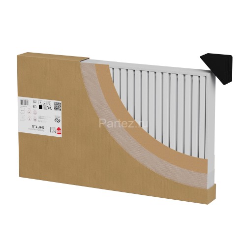 Дизайн-радиатор Royal Thermo Shift Q30 VC2050 - 12 секц. RAL9016