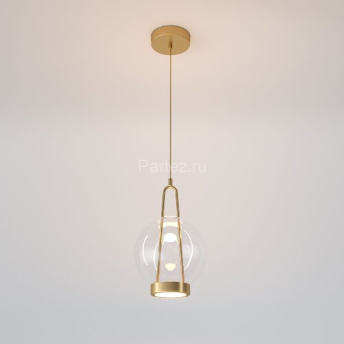 Подвесной светильник Eurosvet 50267/1 LED латунь