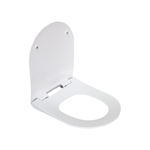 2013S сиденье для унитаза дюропласт с микролифтом, белое  MELANA