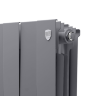 Биметаллический радиатор Royal Thermo PianoForte  500/100-10 (Silver Satin)