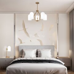 Потолочная люстра Eurosvet 60157/5 латунь