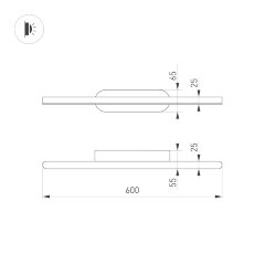 Настенный светильник Arlight 035718