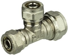 Тройник обжимной 32х26х26 VALTEC