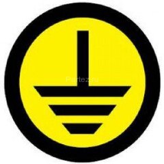 Наклейка &quot;Земля&quot; d30мм PROxima EKF an-1-06