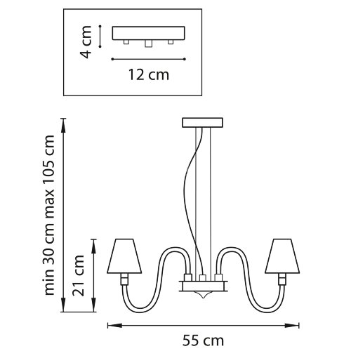 Подвесная люстра Lightstar 760086
