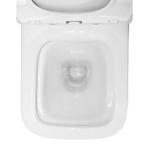 Унитаз-компакт Azario Rise 385х623х792 напольный, безободковый с быстросъемным сиденьем микролифт (A