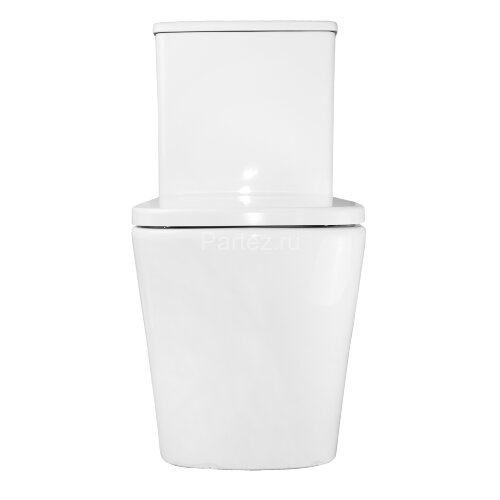 Унитаз-компакт Azario Rise 385х623х792 напольный, безободковый с быстросъемным сиденьем микролифт (A