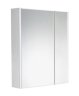 UP Шкаф зеркальный 700 мм, белый глянец