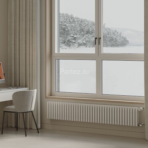 Дизайн-радиатор Royal Thermo Shift Q30 VC2030 - 14 секц. RAL9016