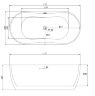 Акриловая ванна Gemy G9219 E
