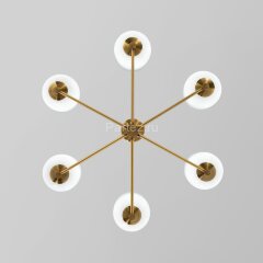 Потолочная люстра Eurosvet 60161/6 латунь